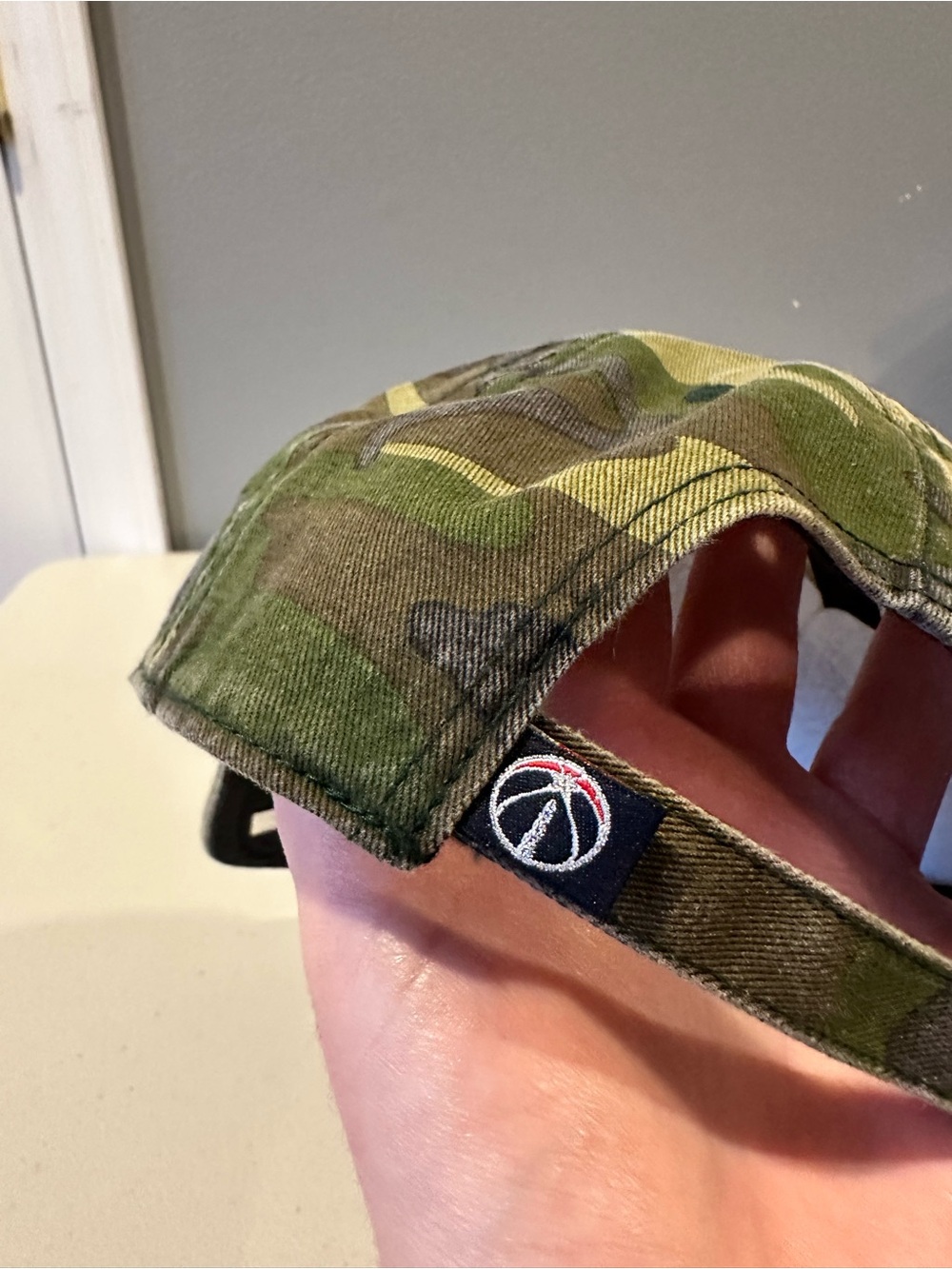 '47 Adult Washington Wizards Camo Clean Up Adjustable Hat - Picture 5 of 9